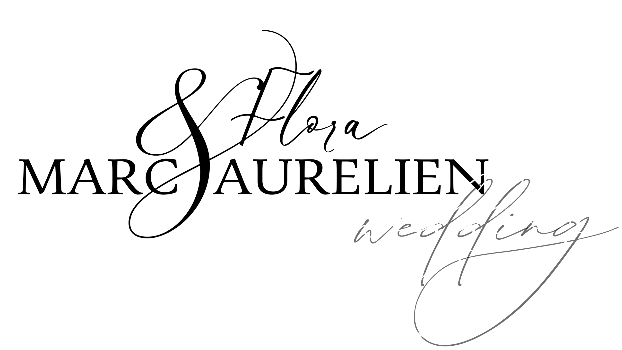 Flora and Marc Aurelien Wedding